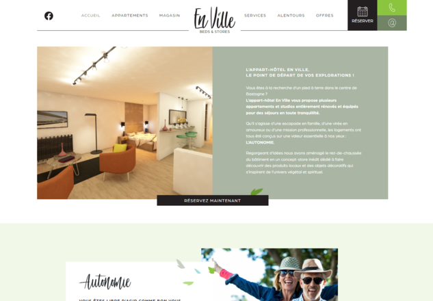 Site d'Appart-Hôtel En Ville
